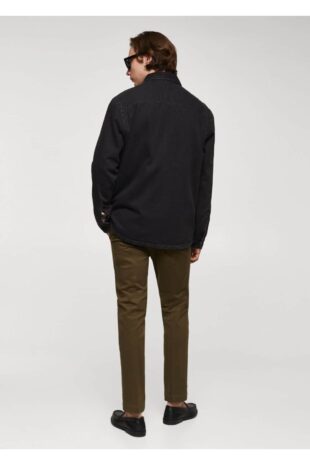 کت منگو سیاه مردانه مانگو 67040622