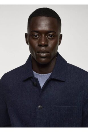 کت منگو لاجورد مردانه مانگو 67070627