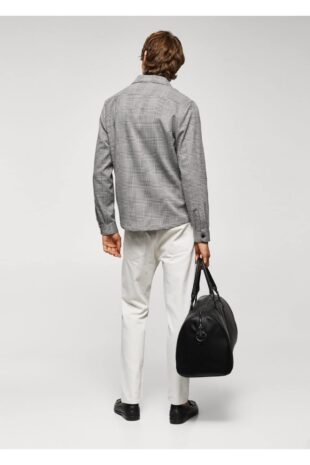 پیراهن سیاه مردانه مانگو 57005957