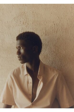 پیراهن بژ مردانه مانگو 57040577