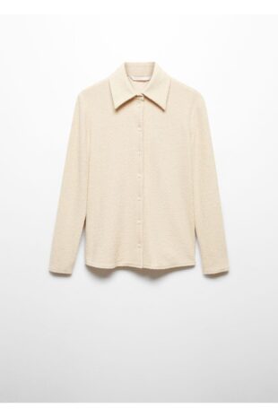 پیراهن سفید زنانه مانگو 57059123