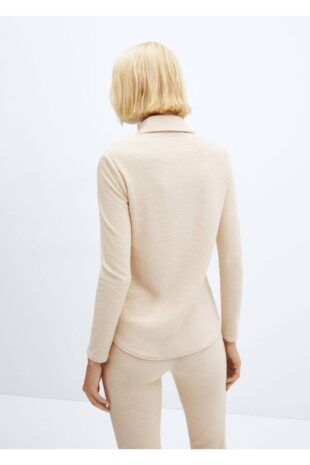 پیراهن سفید زنانه مانگو 57059123