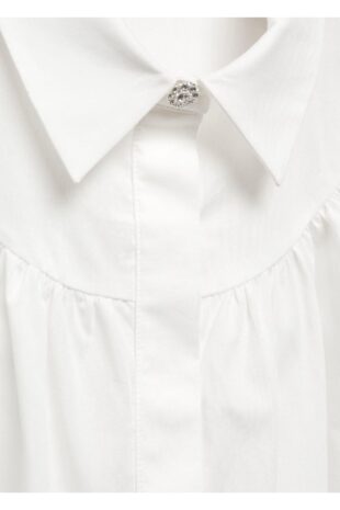 تی شرت منگو سفید دخترانه مانگو 67030434