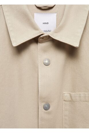 کت منگو بژ مردانه مانگو 67040620