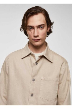 کت منگو بژ مردانه مانگو 67040620