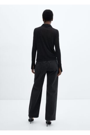 پیراهن سیاه زنانه مانگو 57069116