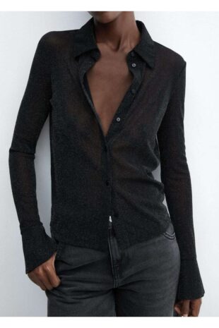 پیراهن سیاه زنانه مانگو 57069116