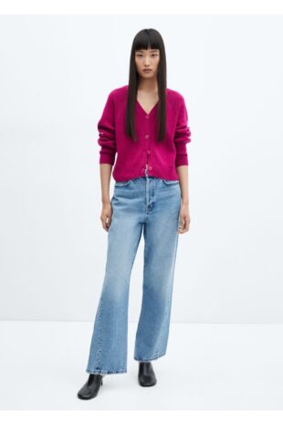 بافت منگو صورتی زنانه مانگو 57089101