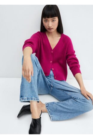 بافت منگو صورتی زنانه مانگو 57089101