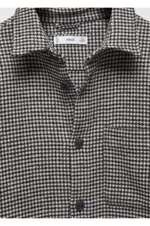 کت منگو سیاه مردانه مانگو 67050630