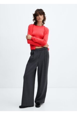 بافت منگو قرمز زنانه مانگو 67090465