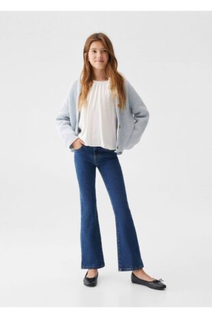 بافت منگو آبی دخترانه مانگو 57098638