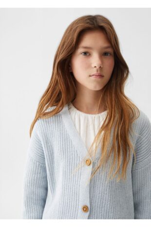 بافت منگو آبی دخترانه مانگو 57098638