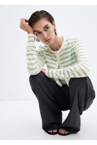 بافت منگو سفید زنانه مانگو 67010375