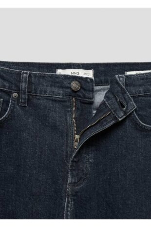 شلوارک منگو لاجورد فاق نرمال مردانه مانگو 67010633