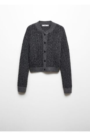 ژاکت منگو بنفش زنانه مانگو 67050480