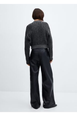 ژاکت منگو بنفش زنانه مانگو 67050480