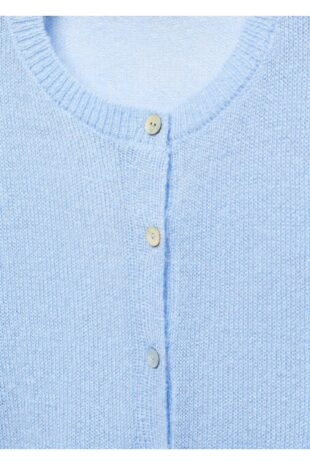 ژاکت منگو آبی زنانه مانگو 67070454