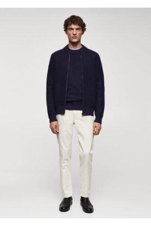 ژاکت منگو لاجورد مردانه مانگو 67070644