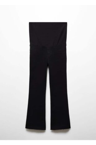 شلوارک منگو سیاه فاق نرمال زنانه مانگو 67000682