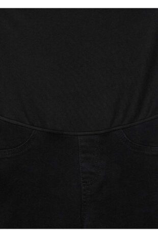 شلوارک منگو سیاه فاق نرمال زنانه مانگو 67000682