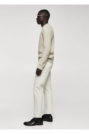 شلوارک منگو اکرو فاق نرمال مردانه مانگو 67010634