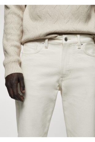 شلوارک منگو اکرو فاق نرمال مردانه مانگو 67010634