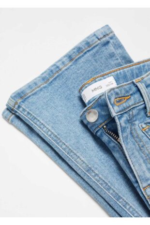 شلوارک منگو لاجورد فاق نرمال دخترانه مانگو 67030672