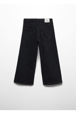 شلوارک منگو سیاه فاق نرمال دخترانه مانگو 67080463