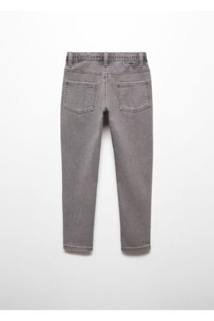 شلوارک منگو خاکستری فاق نرمال پسرانه مانگو 67080673