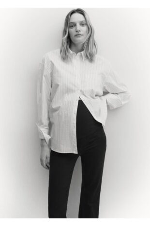 شلوارک منگو سیاه فاق نرمال زنانه مانگو 67000690