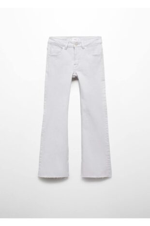 شلوارک منگو آبی فاق نرمال دخترانه مانگو 67010675