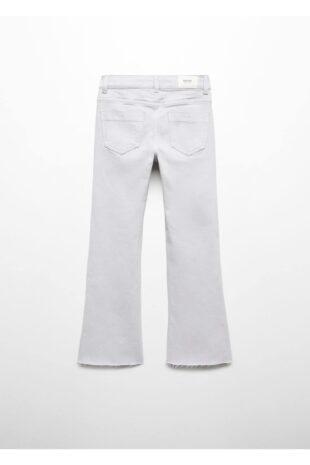 شلوارک منگو آبی فاق نرمال دخترانه مانگو 67010675