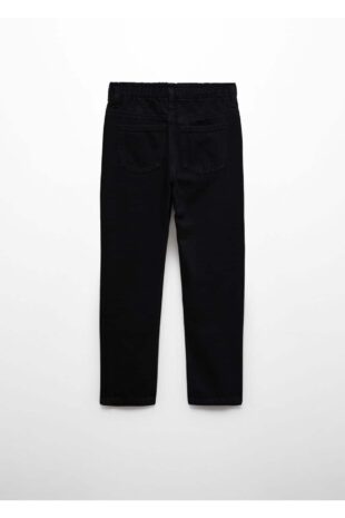 شلوارک منگو سیاه فاق نرمال دخترانه مانگو 67000684