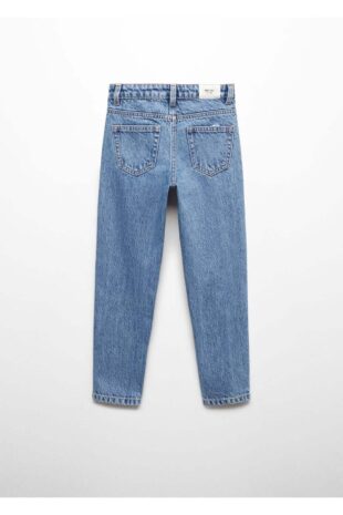 شلوارک منگو لاجورد فاق نرمال دخترانه مانگو 67031011