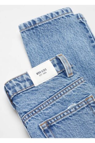 شلوارک منگو لاجورد فاق نرمال دخترانه مانگو 67031011