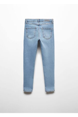 شلوارک منگو لاجورد فاق نرمال دخترانه مانگو 67030466