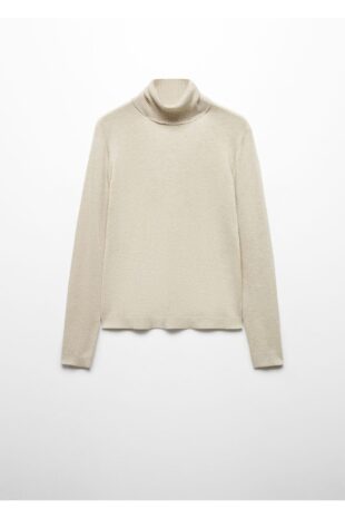 بافت منگو بژ زنانه مانگو 67000469