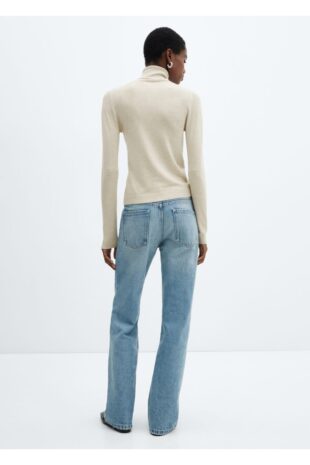 بافت منگو بژ زنانه مانگو 67000469