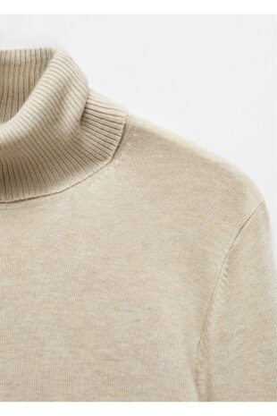 بافت منگو بژ زنانه مانگو 67000469