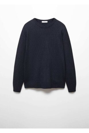 بافت منگو لاجورد مردانه مانگو 67010651