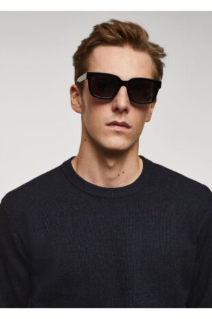 بافت منگو لاجورد مردانه مانگو 67010651