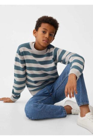 بافت منگو آبی پسرانه مانگو 67070674