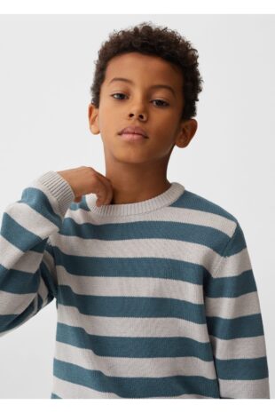 بافت منگو آبی پسرانه مانگو 67070674