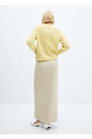 بافت منگو زرد زنانه مانگو 57009126