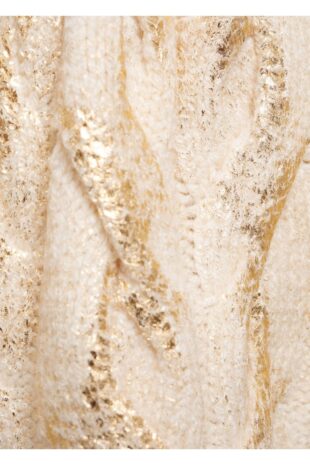 بافت منگو طلایی زنانه مانگو 57019121