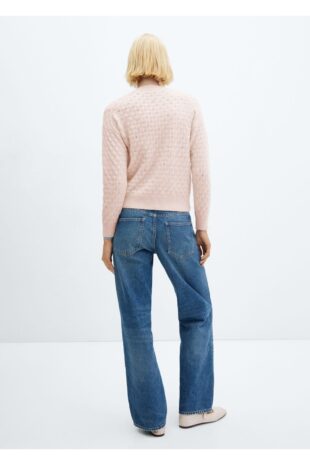 بافت منگو صورتی زنانه مانگو 57079099