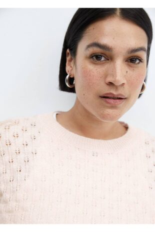 بافت منگو صورتی زنانه مانگو 57079099