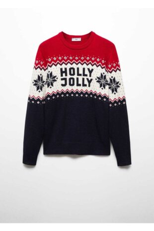 بافت منگو لاجورد مردانه مانگو 57089213