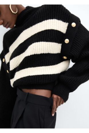 بافت منگو سیاه زنانه مانگو 67000486